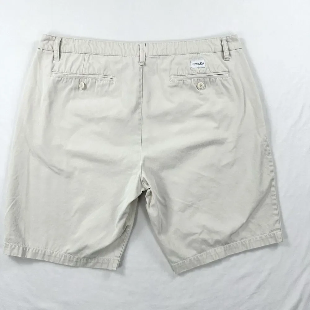 Banana Republic Chino Shorts Caribbean Joe Mens 38 Blue Beige Cotton Lot Of 2